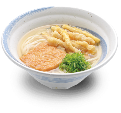 ごぼう天きつねうどん(そば)の画像