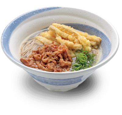 ごぼう天肉そばの画像